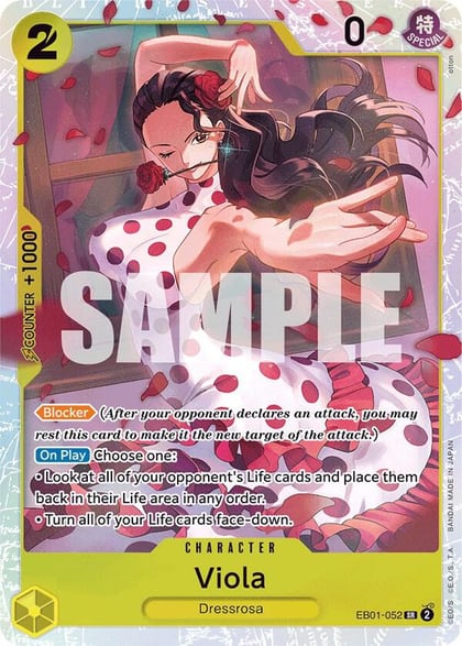 Viola, Extra Booster: Memorial Collection EB01-052