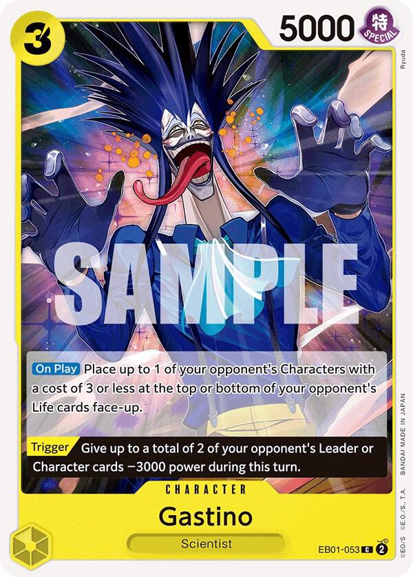Gastino, Extra Booster: Memorial Collection EB01-053