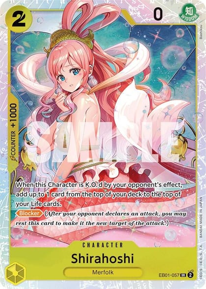 Shirahoshi, Extra Booster: Memorial Collection EB01-057