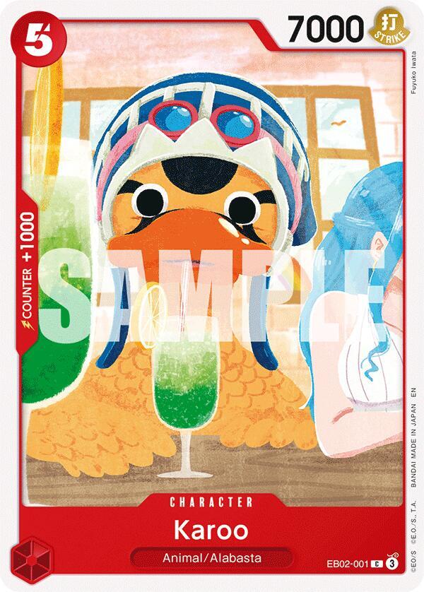 Karoo, Extra Booster: Anime 25th Collection EB02-001