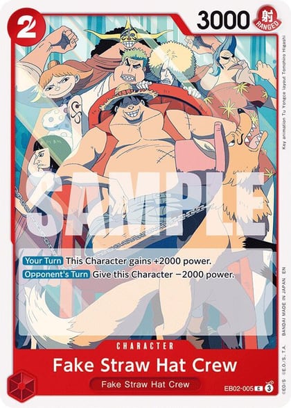 Fake Straw Hat Crew, Extra Booster: Anime 25th Collection EB02-005