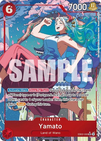 Yamato (Alternate Art), Extra Booster: Anime 25th Collection EB02-006