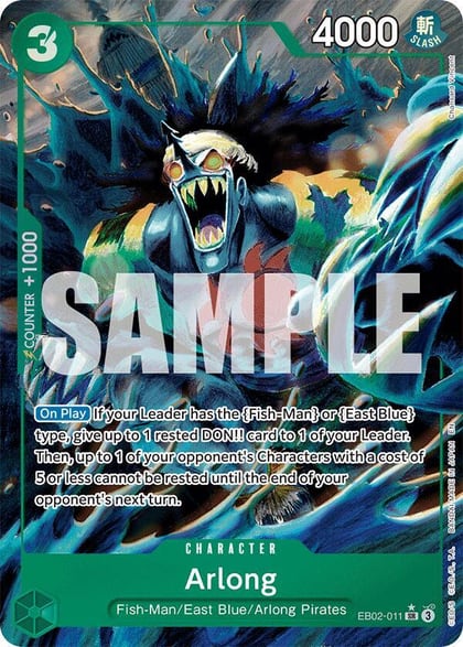 Arlong (Alternate Art), Extra Booster: Anime 25th Collection EB02-011