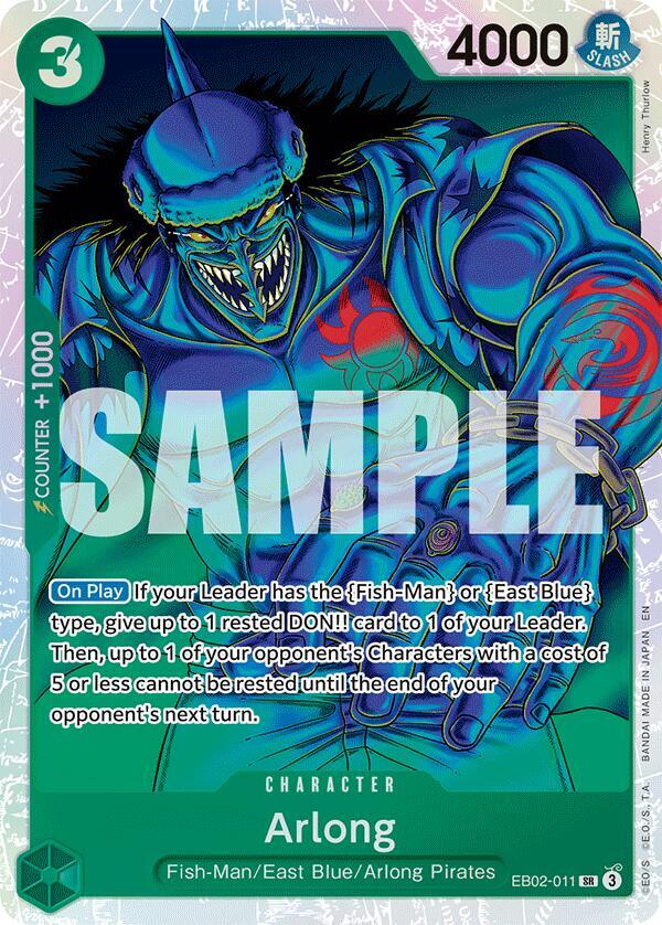 Arlong, Extra Booster: Anime 25th Collection EB02-011