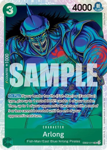 Arlong, Extra Booster: Anime 25th Collection EB02-011