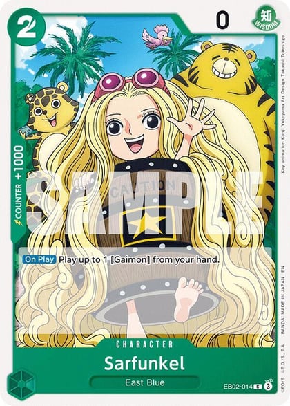 Sarfunkel, Extra Booster: Anime 25th Collection EB02-014