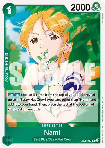 Nami, Extra Booster: Anime 25th Collection EB02-017