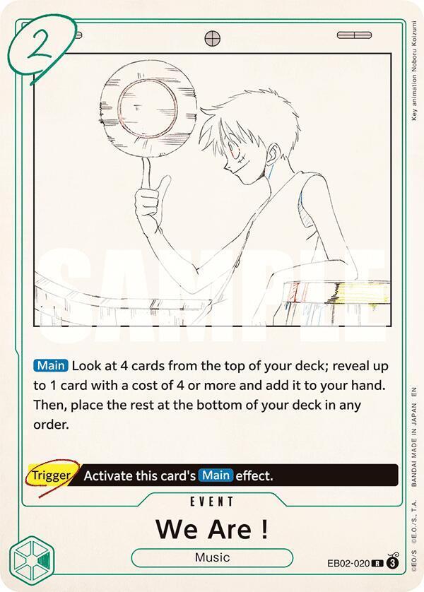 We Are!, Extra Booster: Anime 25th Collection EB02-020