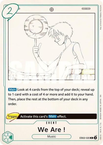 We Are!, Extra Booster: Anime 25th Collection EB02-020