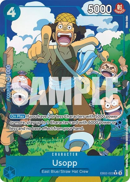 Usopp (Alternate Art), Extra Booster: Anime 25th Collection EB02-022