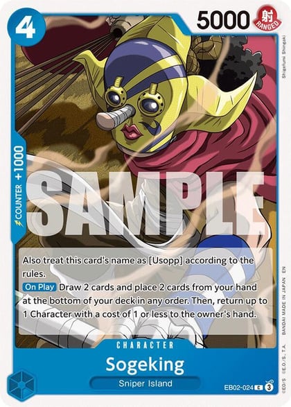 Sogeking, Extra Booster: Anime 25th Collection EB02-024