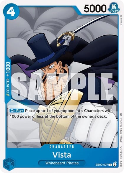 Vista, Extra Booster: Anime 25th Collection EB02-027