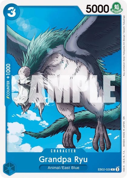 Grandpa Ryu, Extra Booster: Anime 25th Collection EB02-029