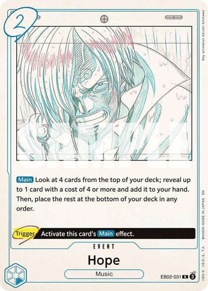 Hope, Extra Booster: Anime 25th Collection EB02-031