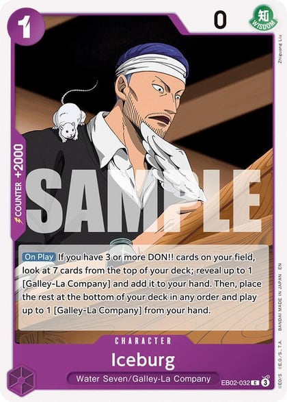 Iceburg, Extra Booster: Anime 25th Collection EB02-032