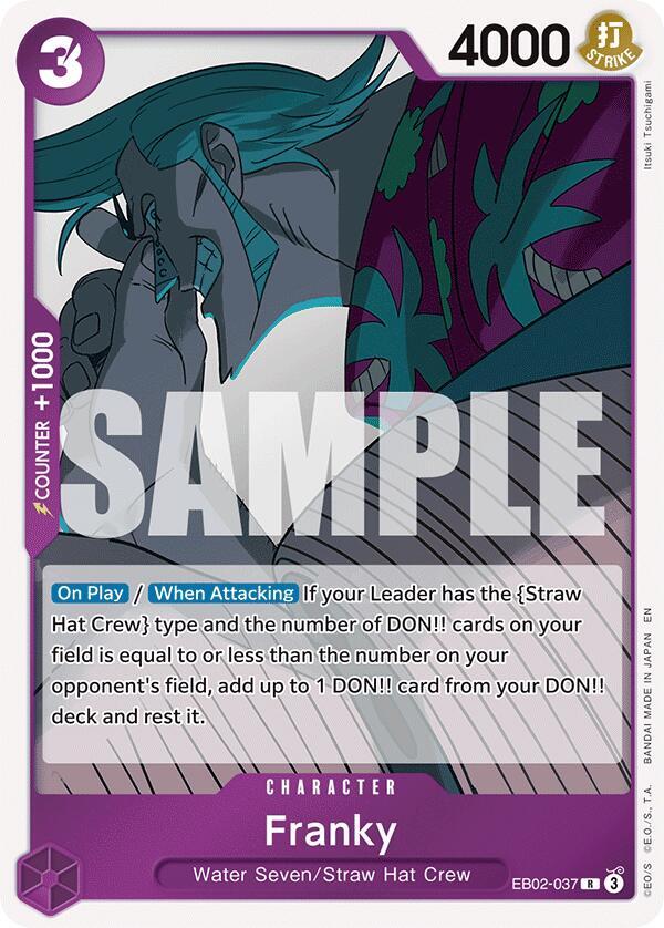 Franky, Extra Booster: Anime 25th Collection EB02-037