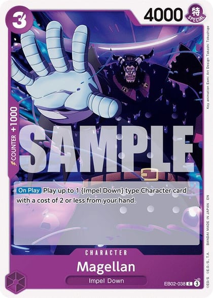 Magellan, Extra Booster: Anime 25th Collection EB02-038
