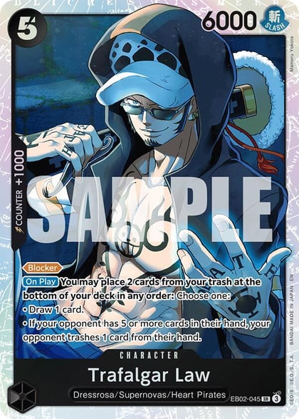 Trafalgar Law, Extra Booster: Anime 25th Collection EB02-045