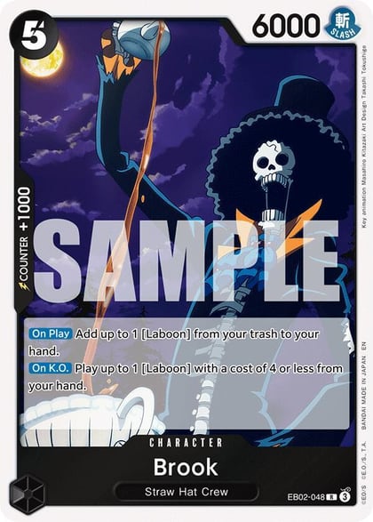 Brook, Extra Booster: Anime 25th Collection EB02-048
