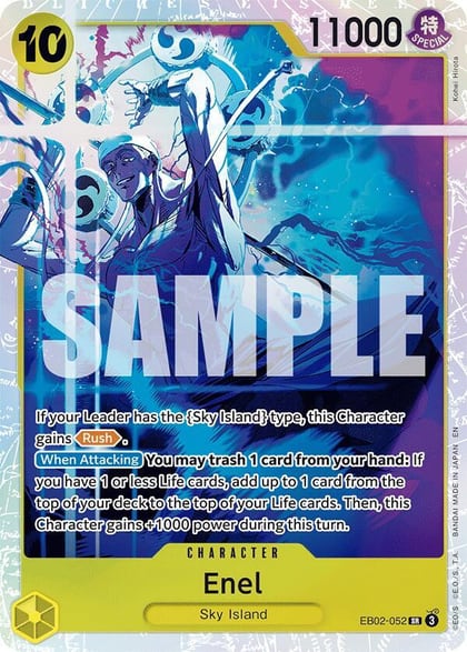 Enel, Extra Booster: Anime 25th Collection EB02-052