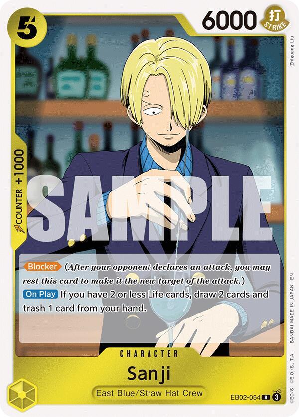 Sanji, Extra Booster: Anime 25th Collection EB02-054