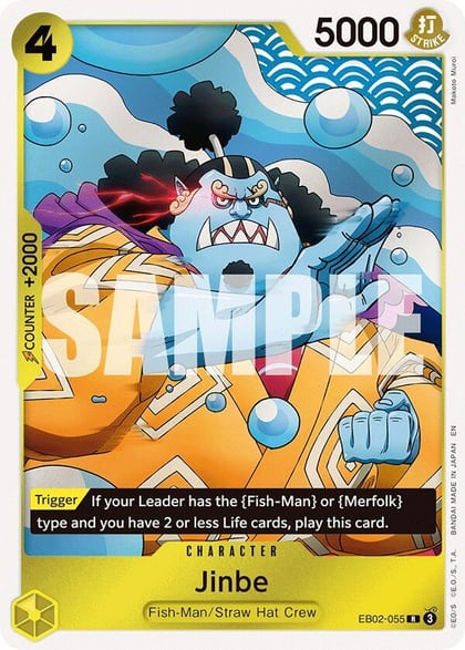 Jinbe, Extra Booster: Anime 25th Collection EB02-055