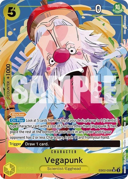 Vegapunk (Alternate Art), Extra Booster: Anime 25th Collection EB02-056