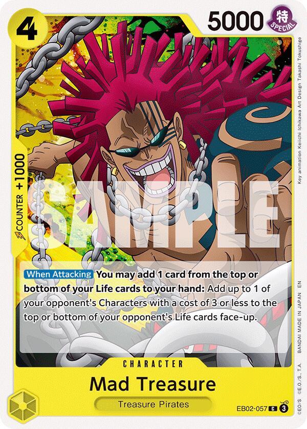 Mad Treasure, Extra Booster: Anime 25th Collection EB02-057