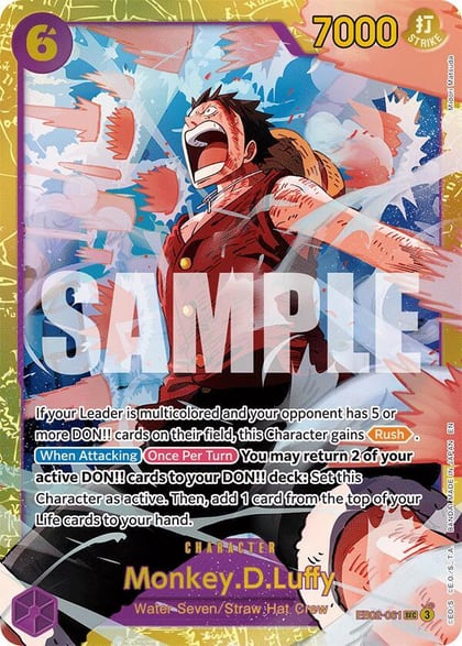 Monkey.D.Luffy (061), Extra Booster: Anime 25th Collection EB02-061