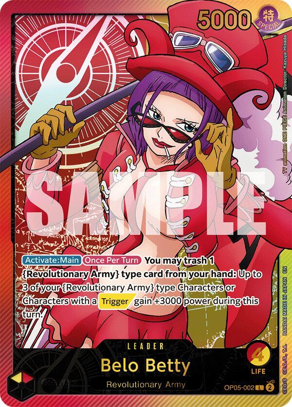 Belo Betty (SP), Extra Booster: Anime 25th Collection OP05-002