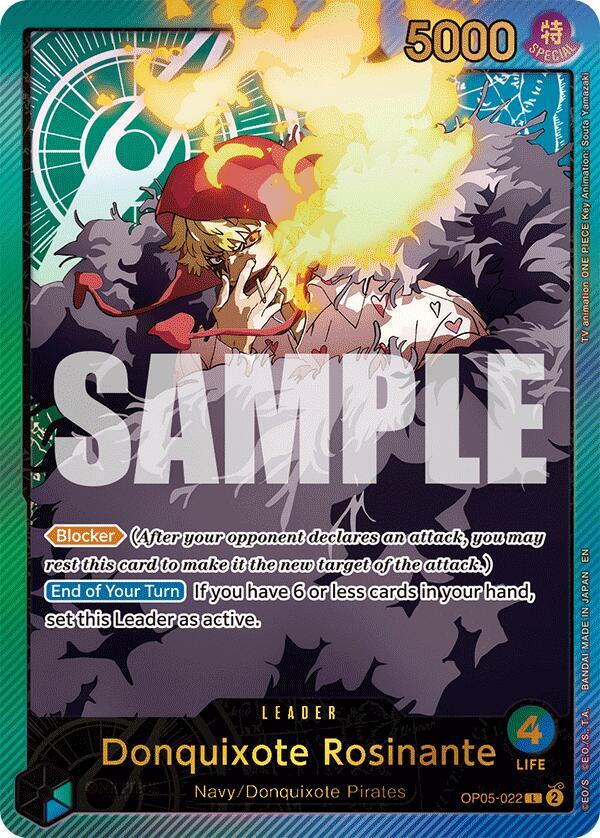 Donquixote Rosinante (SP), Extra Booster: Anime 25th Collection OP05-022