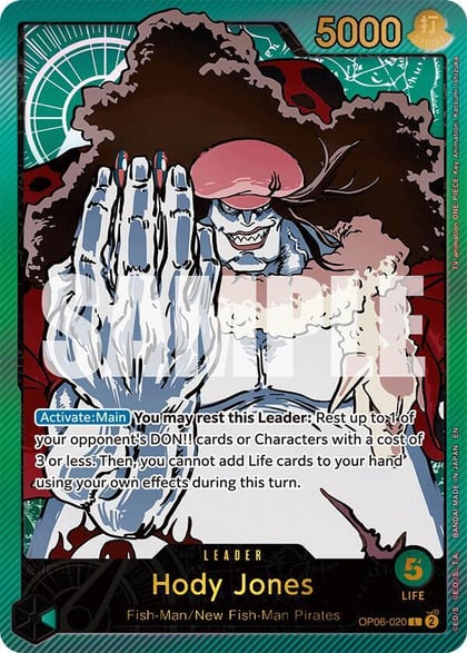 Hody Jones (SP), Extra Booster: Anime 25th Collection OP06-020