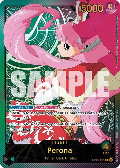 Perona (SP), Extra Booster: Anime 25th Collection OP06-021