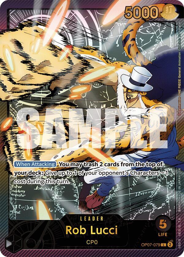 Rob Lucci (SP), Extra Booster: Anime 25th Collection OP07-079