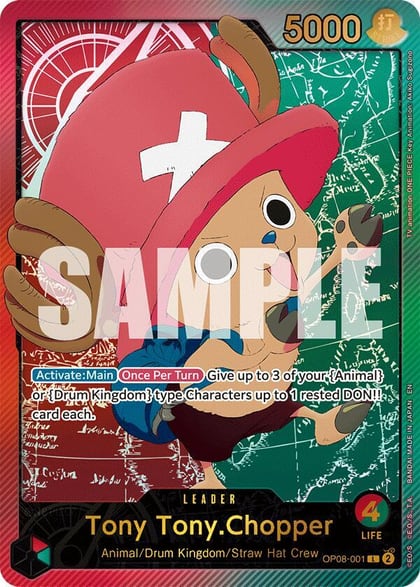 Tony Tony.Chopper (SP), Extra Booster: Anime 25th Collection OP08-001