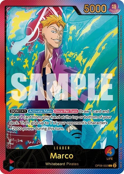 Marco (SP), Extra Booster: Anime 25th Collection OP08-002