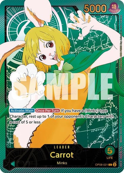 Carrot (SP), Extra Booster: Anime 25th Collection OP08-021