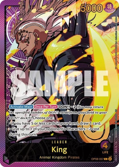 King (SP), Extra Booster: Anime 25th Collection OP08-057