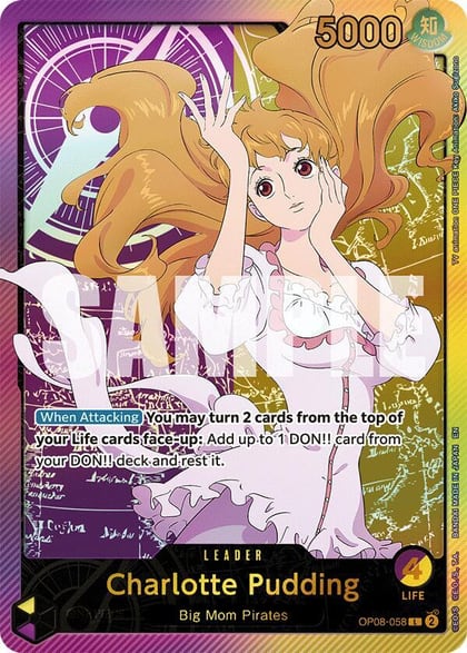 Charlotte Pudding (SP), Extra Booster: Anime 25th Collection OP08-058