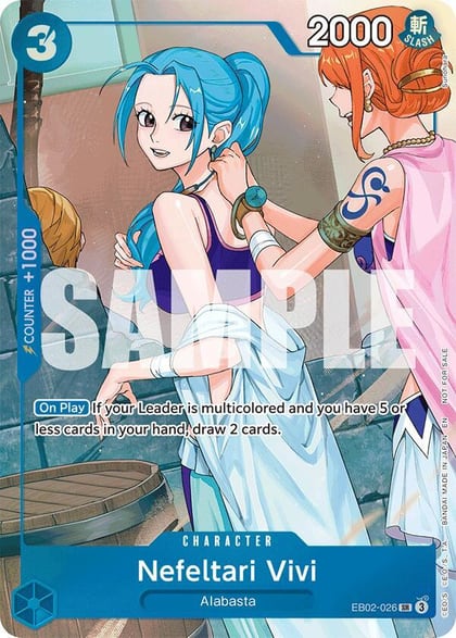 Nefeltari Vivi - EB02-026, Extra Booster: One Piece Heroines Edition EB02-026