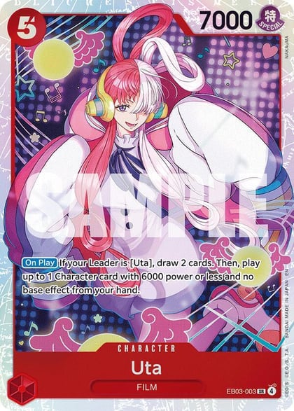 Uta (003), Extra Booster: One Piece Heroines Edition EB03-003