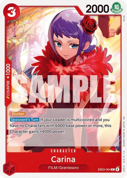 Carina, Extra Booster: One Piece Heroines Edition EB03-004