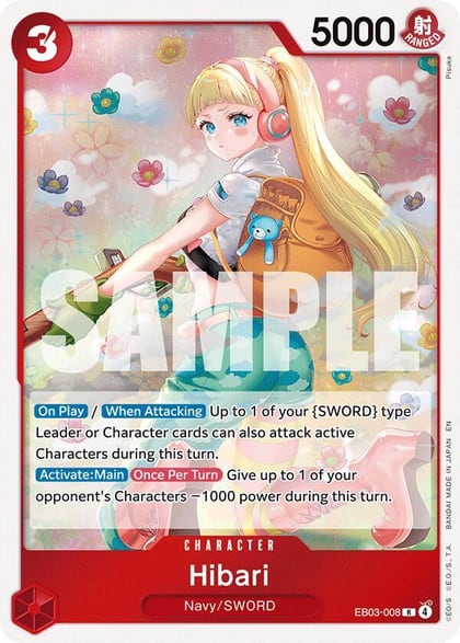Hibari, Extra Booster: One Piece Heroines Edition EB03-008