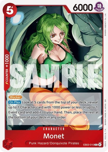 Monet, Extra Booster: One Piece Heroines Edition EB03-010