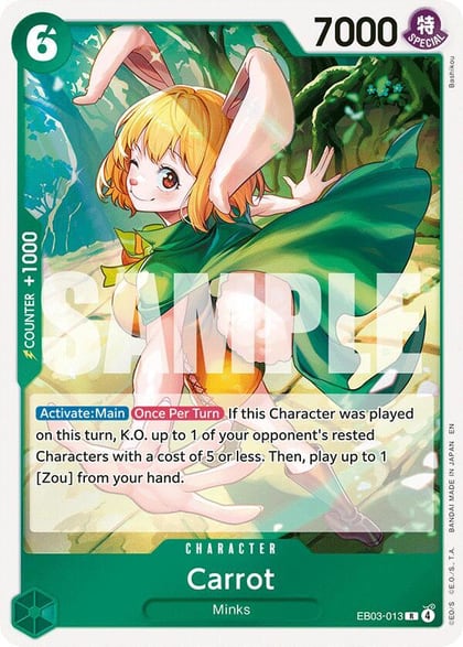 Carrot, Extra Booster: One Piece Heroines Edition EB03-013