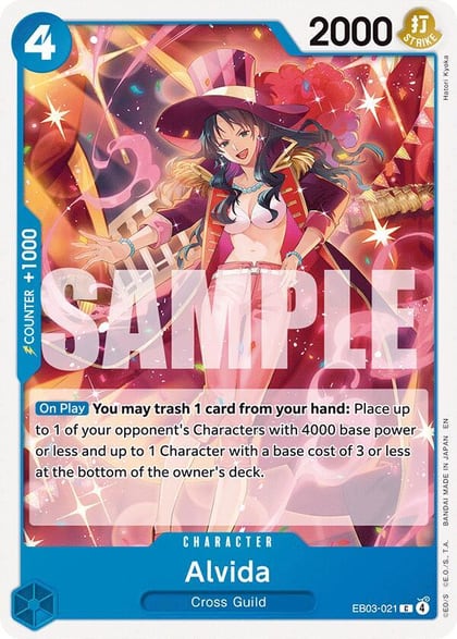 Alvida, Extra Booster: One Piece Heroines Edition EB03-021