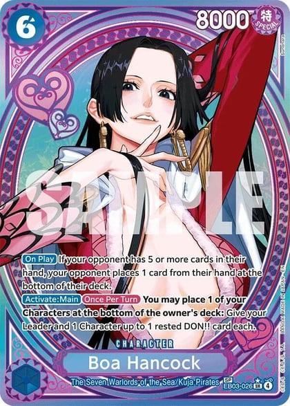 Boa Hancock (SP), Extra Booster: One Piece Heroines Edition EB03-026