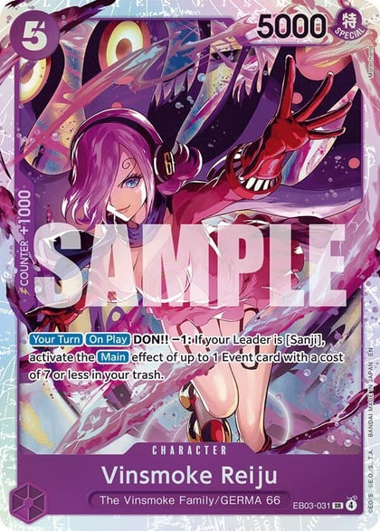 Vinsmoke Reiju, Extra Booster: One Piece Heroines Edition EB03-031