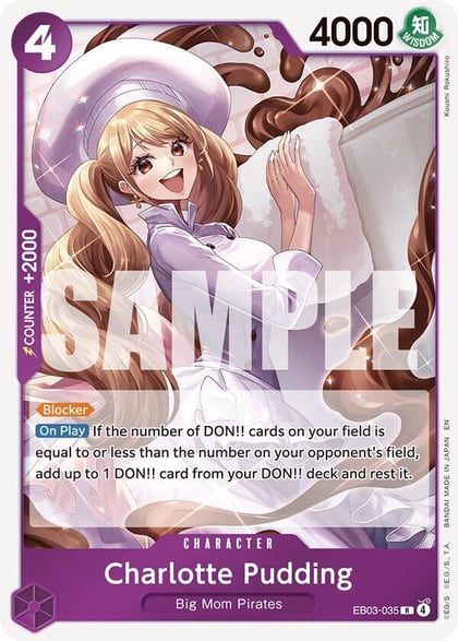 Charlotte Pudding, Extra Booster: One Piece Heroines Edition EB03-035