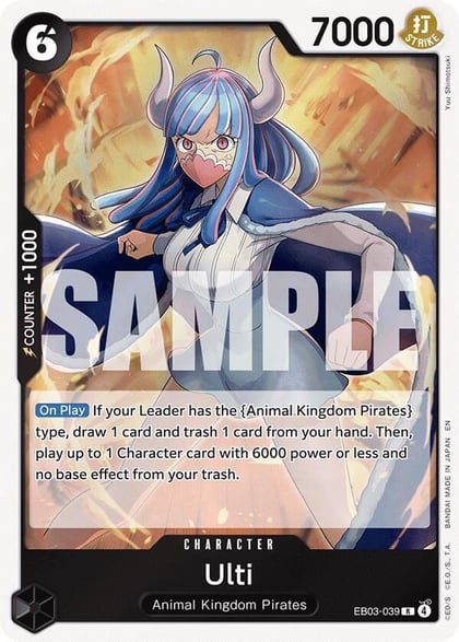 Ulti, Extra Booster: One Piece Heroines Edition EB03-039